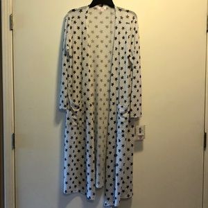 Lularoe “Sarah” long duster cardigan sweater